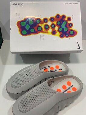 Nike Mind O01 Grey Slide Sandals